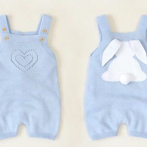 Knitted Baby Outfit, Boy Easter Outfit, Baby Easter Outfit,  Baby Girl Outfit